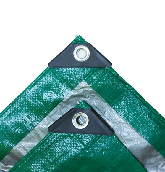 Тент тарпаулин 120г/м2 - 3х20м (усиленный край)